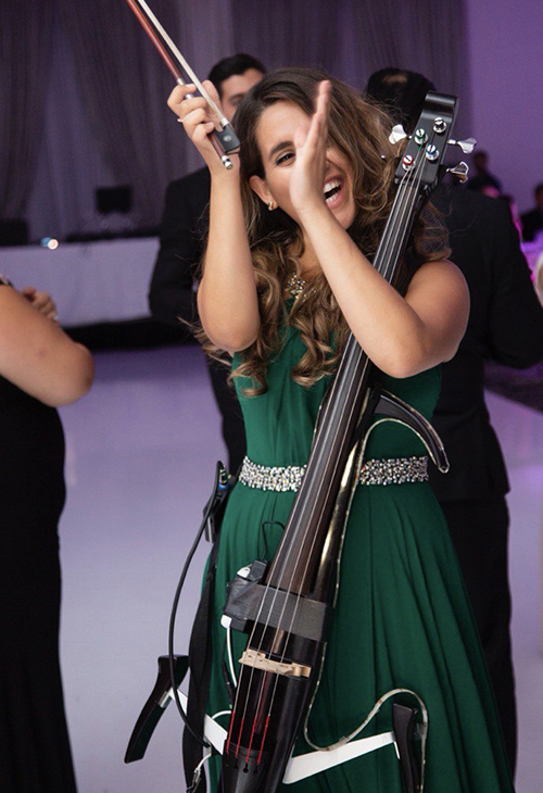 Darya Zonoozi, Electric cello performance for the Stralight Gala in Toronto.